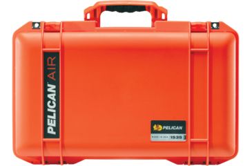 Image of Pelican 1535 Air Protector Case, no Foam, Orange, 015350-0011-150