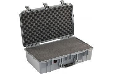 Image of Pelican 1555 Air Protector Case, with Foam, Silver, 015550-0000-180