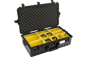 Image of Pelican 1605 Air Protector Case w/Padded Dividers, Black 016050-0040-110