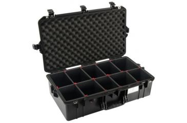 Image of Pelican 1605 Air Protector Case w/TrekPak Divider System, Black 016050-0050-110