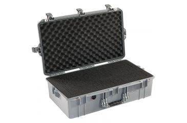 Image of Pelican 1605 Air Protector Case, with Foam, Silver, 016050-0000-180