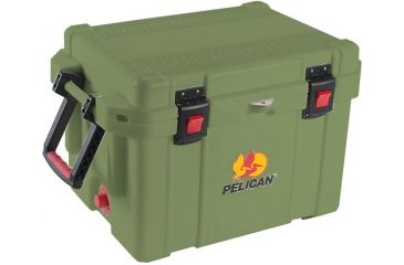 Image of Pelican 35Qt Elite Cooler,15.75x12x11.5in,Olive Drab 32-35Q-CC-OD