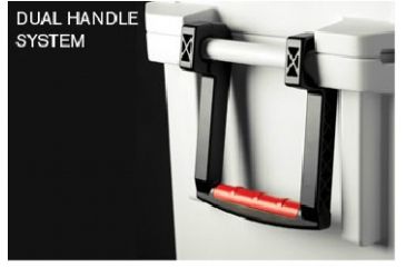 Image of Pelican 45 Quart White Elite Cooler, Handle System 32-45Q-MC-WHT