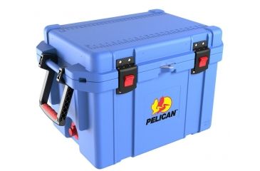 Image of Pelican 45Qt Elite Cooler,19x12x12in,Light Blue 32-45Q-CC-LTBLU