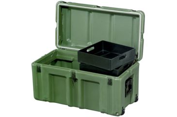 Image of Pelican 472-FTLK-LG Footlocker,29x14x15in,Black 472FTLKLG032
