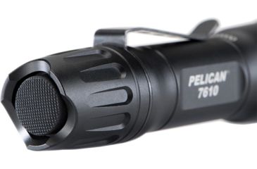 Image of Pelican 7610 Tactical Flashlight, 1 AA/2 CR123, Black, 5.44 in, 7610