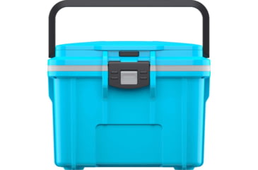 Image of Pelican 8Q Personal Cooler, Cool Blue/Gray, 8Q1CLBLUGRY