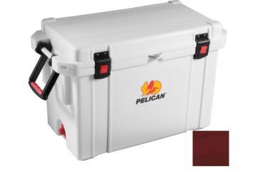 Image of Pelican 95Qt Elite Cooler,27.34x12x17.62in,Maroon 32-95Q-CC-MRN