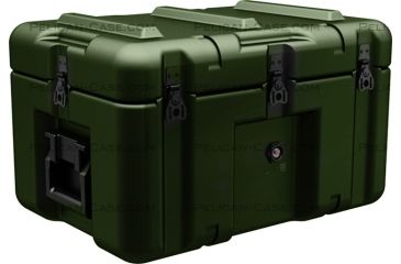 Image of Pelican AL2013-0903 Single Lid Empty Case w/ No Foam, Olive Drab AL2013-0903-RP-137