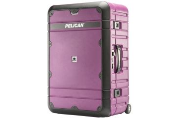 Image of Pelican BA27 Elite Weekender Luggage, 22.04x14.16x9.17in, Orchid/Black, LG-BA27-PLUBLK