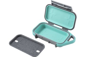 Image of Pelican Go Case G40, Slate/Teal, Large, GOG400-0000-GRY