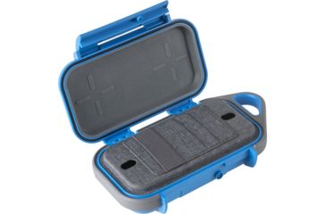Image of Pelican Go Case G40, Surf Blue/Grey, Large, GOG400-0000-BLU