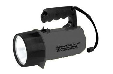 Image of Pelican KingLite Pro 4000 8D Heavy Duty Spotlight w/Laser &amp; Wide Beam, Black 4000B