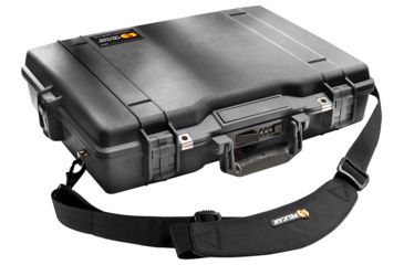 Image of Pelican Laptop Computer Watertight Crushproof Medium Case - Black 1495-008-110