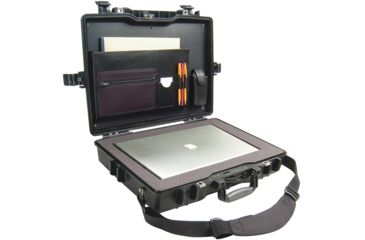 Image of Pelican Laptop Computer Watertight Crushproof Medium Case - Black 1495-008-110