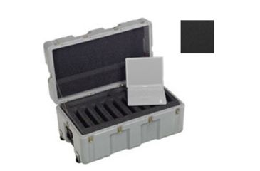 Image of Pelican 472-10-Laptop Mobile IT 10 Laptop Case,34.18x17.87x15.37in,Cobalt Hardware,Black 47210LAPTOPSC032