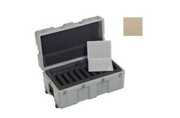 Image of Pelican 472-10-Laptop Mobile IT 10 Laptop Case,34.18x17.87x15.37in,Cobalt Hardware,Tan 47210LAPTOPSC250