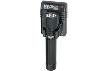 Image of Pelican 7050 Black Knight Series M9 Rechargeable Flashlight - Black Finish