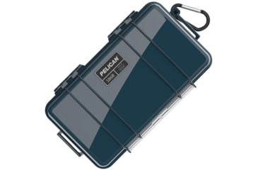 Image of Pelican Micro Case 8.25 x 4.25 x 2.25in, Interior 8.25in X 4.25in X 2.25in, Indigo, 1060-IDG-BLK