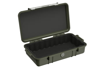 Image of Pelican Micro Case, Interior 8.25in X 4.25in X 2.25in, OD Green, 1060ODG-BLK