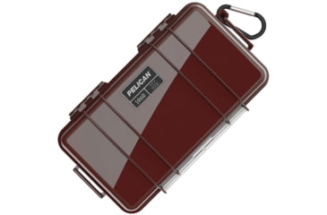 Image of Pelican Micro Case, Interior 8.25in X 4.25in X 2.25in, Ox Blood, 1060OXB-BLK