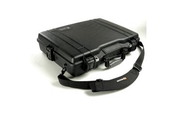 Image of Pelican OD Green Waterproof Case 1495CC2 with Pick N Pluck Foam, Lid Organizer, Removable Shoulder Strap and Handle1495-008-130