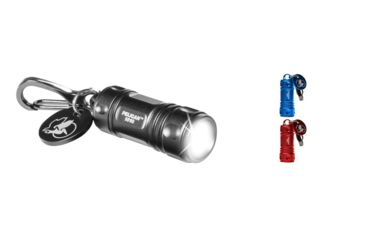 Image of Pelican Progear 1810C LED Keychain Flashlight, Black, Blue, Red