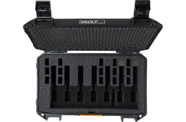 Image of Pelican V525PF7 Vault 7-Pistol Case, Black, V525, VCV525-0061-BLK
