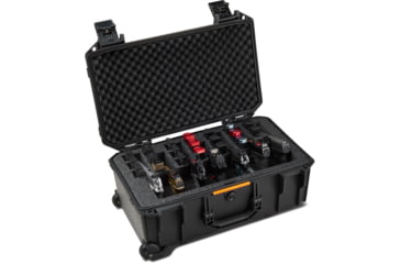 Image of Pelican V525PF7 Vault 7-Pistol Case, Black, V525, VCV525-0061-BLK