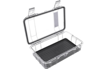 Image of Pelican Waterproof M40 Micro Case, Black/Clear, 1410363