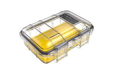Image of Pelican Waterproof M40 Micro Case, Yellow/Clear, 1410361