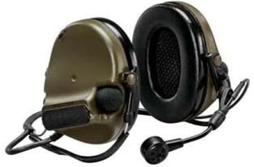Image of PELTOR 3M, ComTac, VI NIB Hearing Defender Headset, Backband, 915 Mhz, Green, MT20H682BB-09N GNS