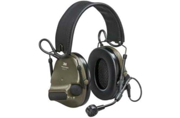 Image of PELTOR 3M, ComTac, VI NIB Hearing Defender Headset, Backband, 915 Mhz, Green, MT20H682BB-09N GNS