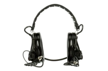 Image of PELTOR 3M PELTOR ComTac V Headset, Foldable, Dual Lead, Standard Dynamic Mic, NATO Wiring, Black, MT20H682FB-19 SV