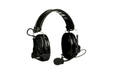 Image of PELTOR 3M PELTOR ComTac V Headset, Foldable, Single Lead, Standard Dynamic Mic, NATO Wiring, Black, MT20H682FB-47 SV