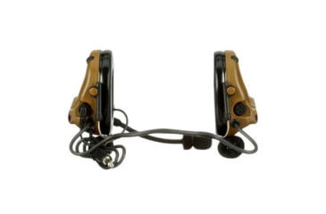Image of PELTOR 3M PELTOR ComTac V Headset, Neckband, Single Lead, Standard Dynamic Mic, NATO Wiring, Coyote Brown, MT20H682BB-47 CY