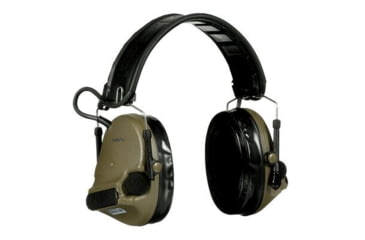 Image of PELTOR 3M PELTOR ComTac V Hearing Defender Headset,Foldable, O.D. Green, MT20H682FB-09 GN