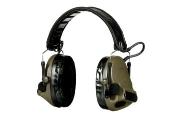 Image of PELTOR 3M PELTOR ComTac V Hearing Defender Headset,Foldable, O.D. Green, MT20H682FB-09 GN