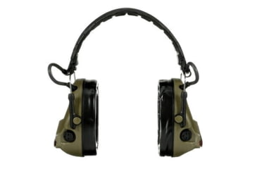 Image of PELTOR 3M PELTOR ComTac V Hearing Defender Headset,Foldable, O.D. Green, MT20H682FB-09 GN