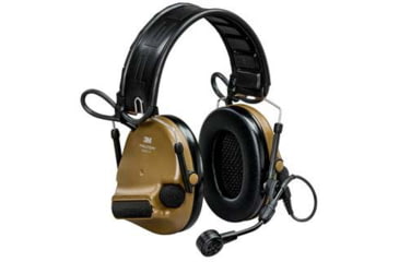 Image of PELTOR ComTac VI NIB Headset, On/Over Ear, Coyote Brown, MT20H682FB-09N CY