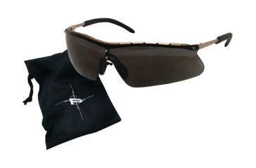 Image of Peltor Metaliks Plus Safety Eyewear With Silverized Frame And Temples
