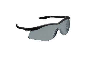 Image of Peltor Safety Glasses, Gray Lenses, Black Frame 96835