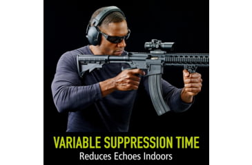 Image of PELTOR Tactical 100 Electronic - Hearing Protection Ear Muffs, TAC100-NS-8