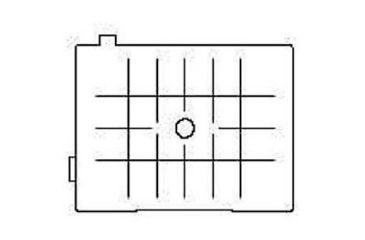 Image of Pentax 645D FOCUSING SCREEN DG-80 WC 38582