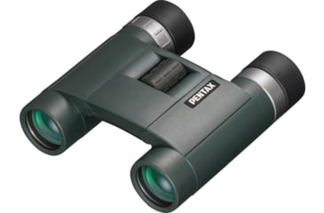 Image of Pentax A-Series Advanced Compact AD 8x25mm WP Roof Prism Binocular, Green, 62881