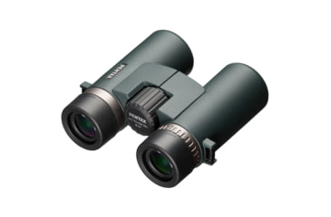 Image of Pentax AD 10x32mm ED Roof Prism Binoculars, Dark Green, Compact, 62892
