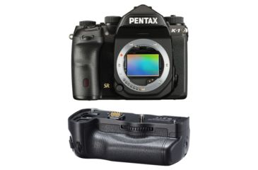 Image of Pentax K-1 DSLR Camera Body Only 36.4 Megapixel, Black 19568 W/ D-BG6 Grip