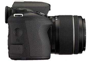 Image of Pentax K-50  DSLR Camera Kit with L18-55 WR Lens, Black 10894