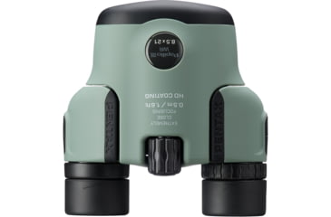 Image of Pentax Papilio III WR 8.5x21mm Porro Prism Binocular, Olive, 62017