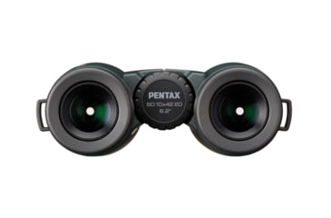 Image of Pentax SD 10x42mm ED Roof Prism Binoculars, Dark Green, Compact, 62894